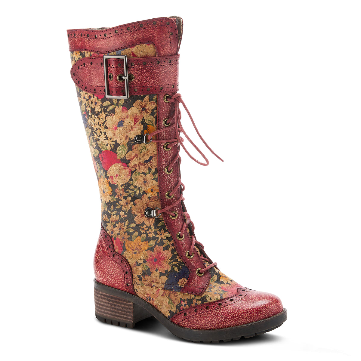 日本限定 MASU BALLET BOOTS (FLOWER HAND PAINT) ブーツ - www.cofipe