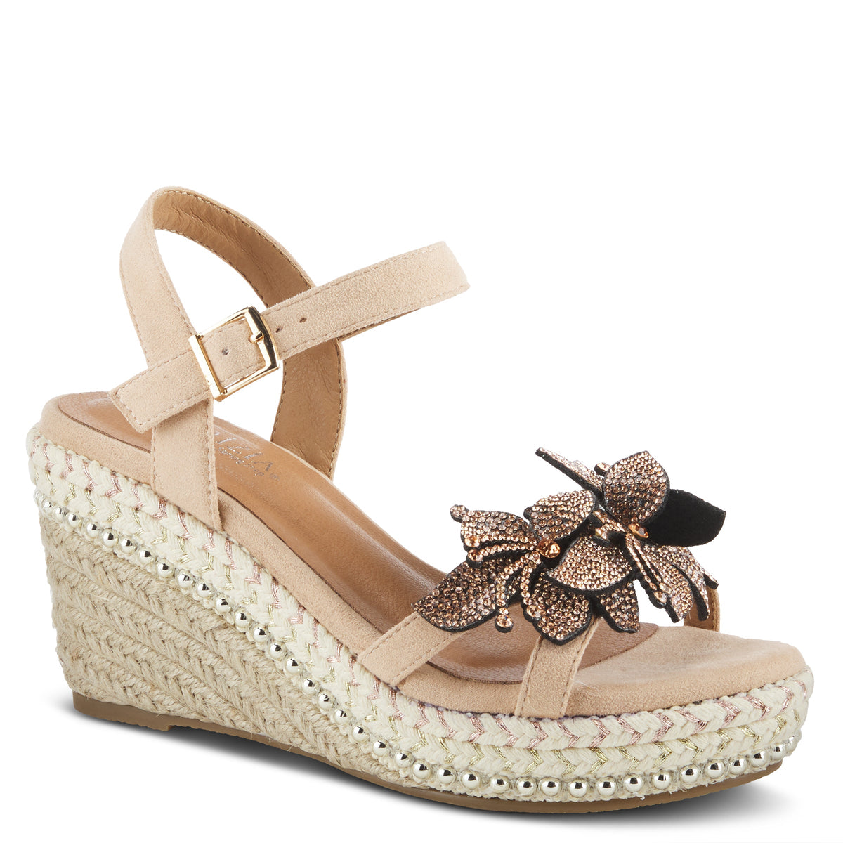 Patrizia by spring step briya espadrille hot sale wedge sandal