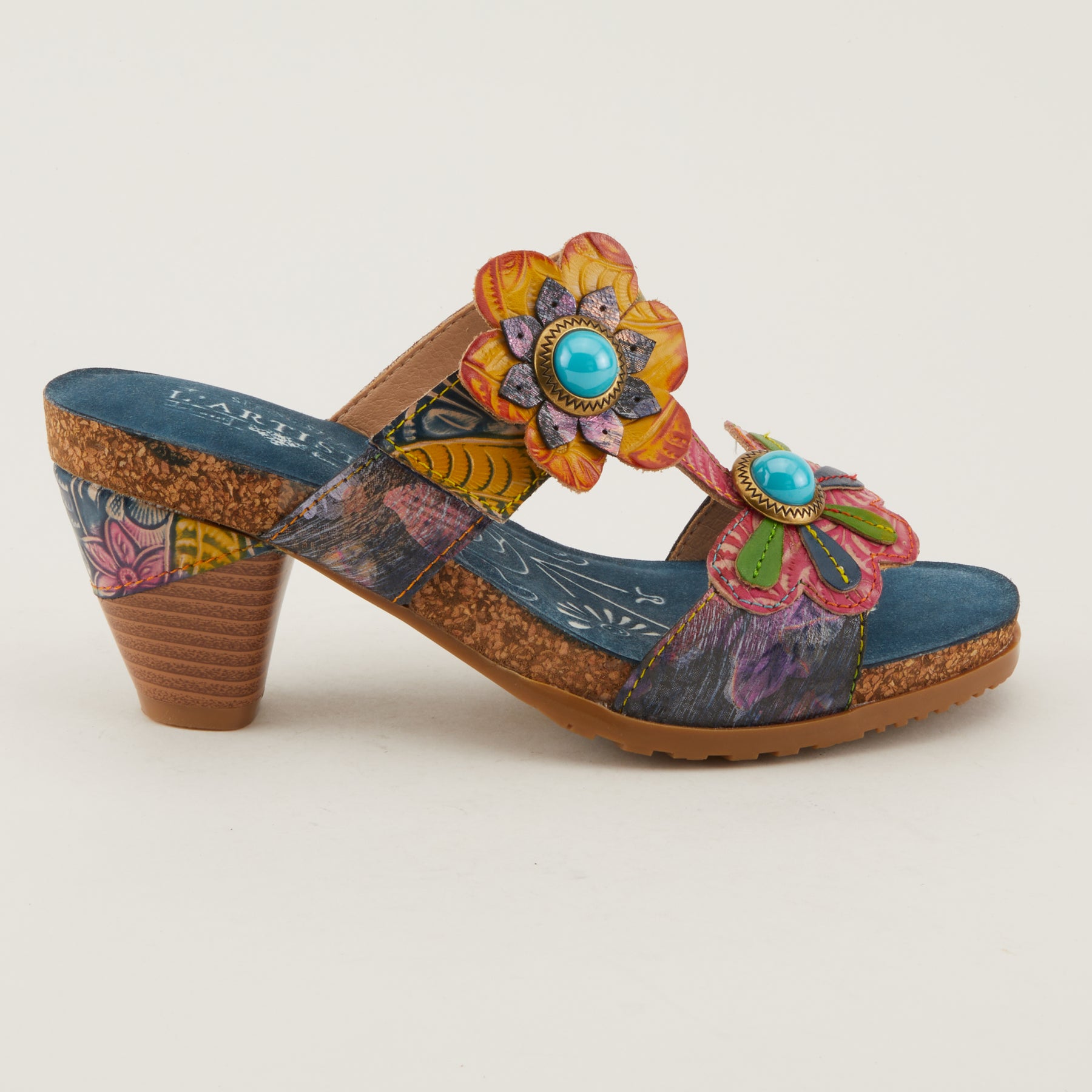 Textured L'artiste Bari Platform Sandals – Spring Step Shoes