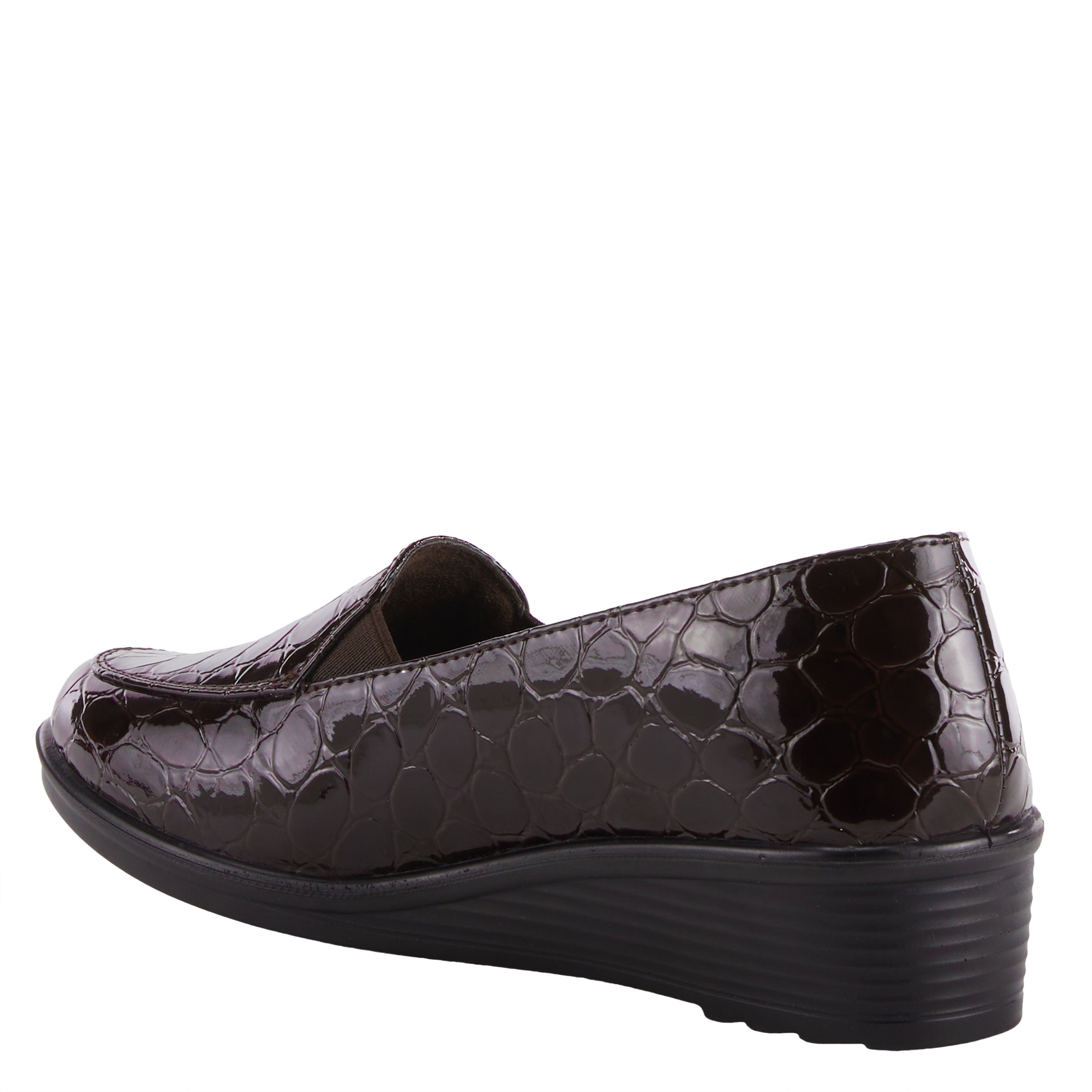 DARK BROWN CROCO