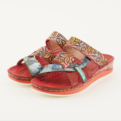 Spring Step L'Artiste Women's Caiman Slide Sandal – Spring Step Shoes