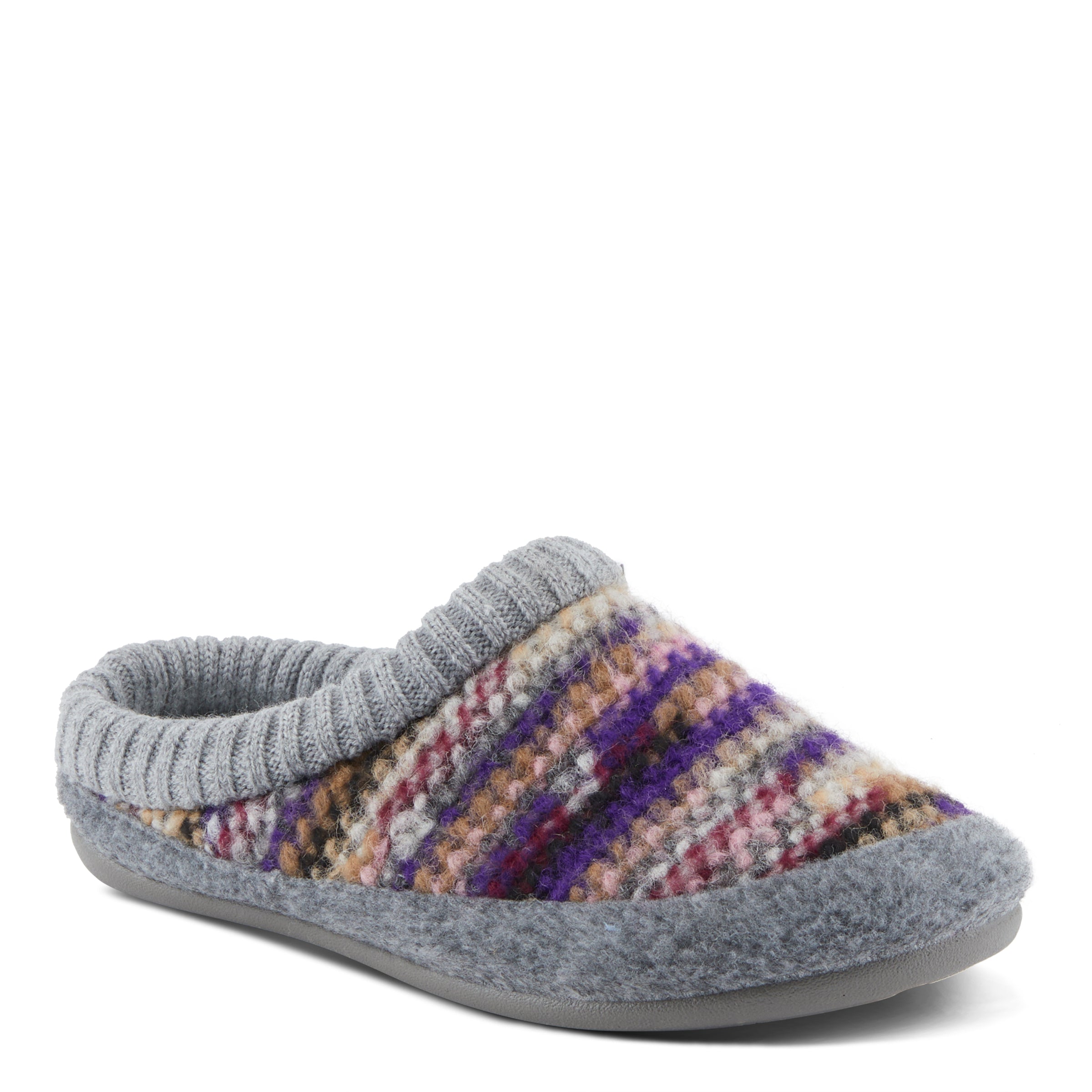 Slippers outlet - Wool Felted Women's Purple Size 4-5