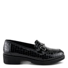 BLACK CROCO PATENT