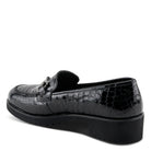 BLACK CROCO PATENT