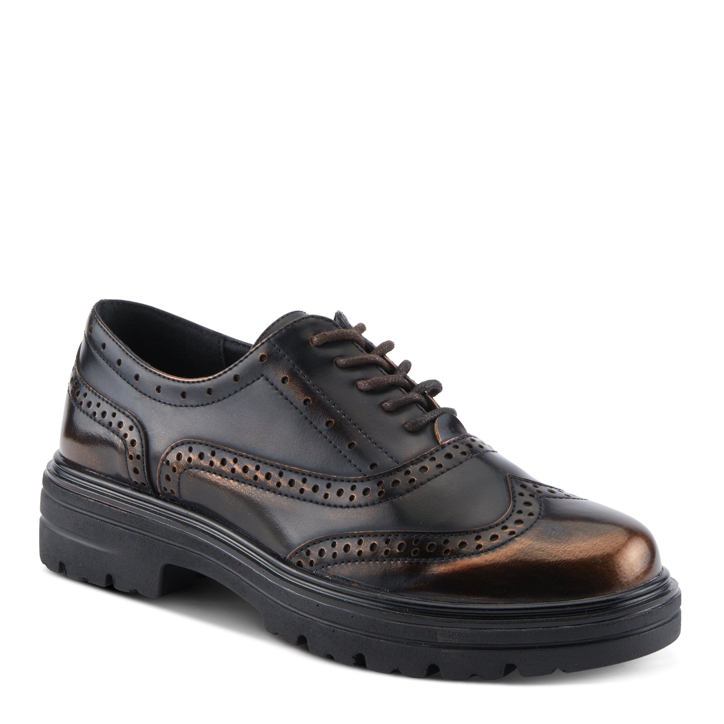 Pewter brogues shops womens