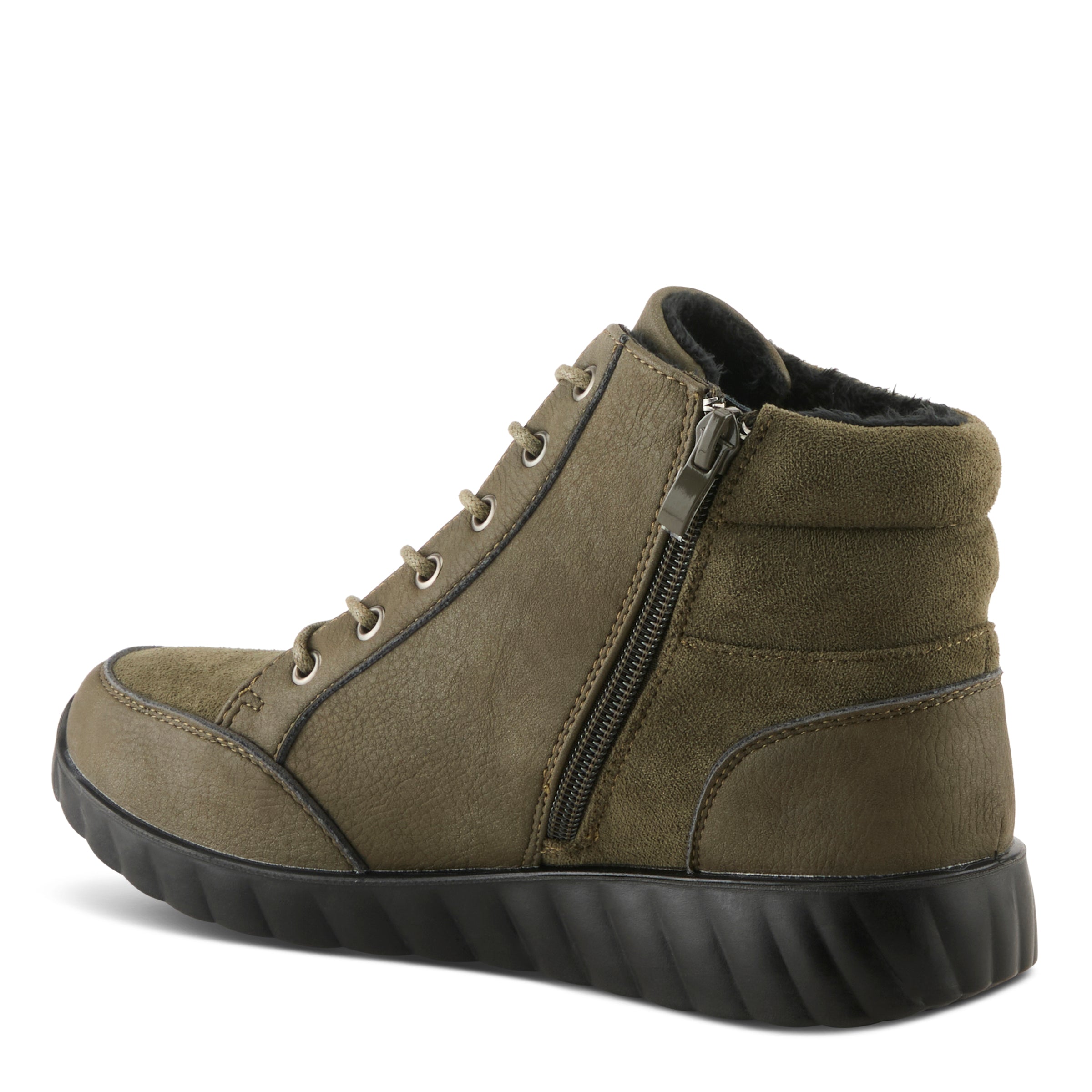 Flexus Sonata Boots Olive Green EU 42 10.5 11