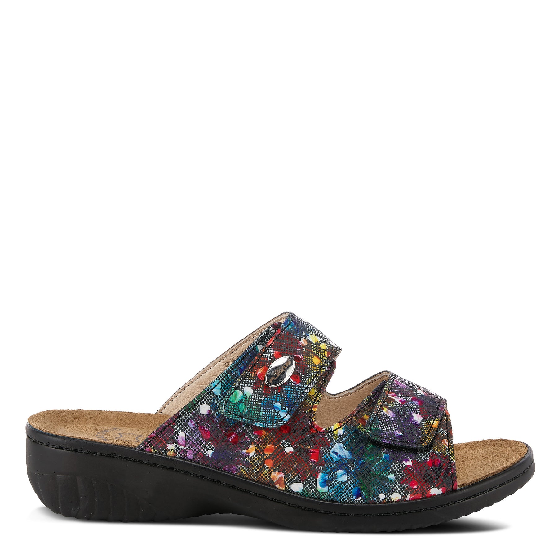 Flexus Bellasa Slide Sandal: Leather Sandals– Spring Step Shoes