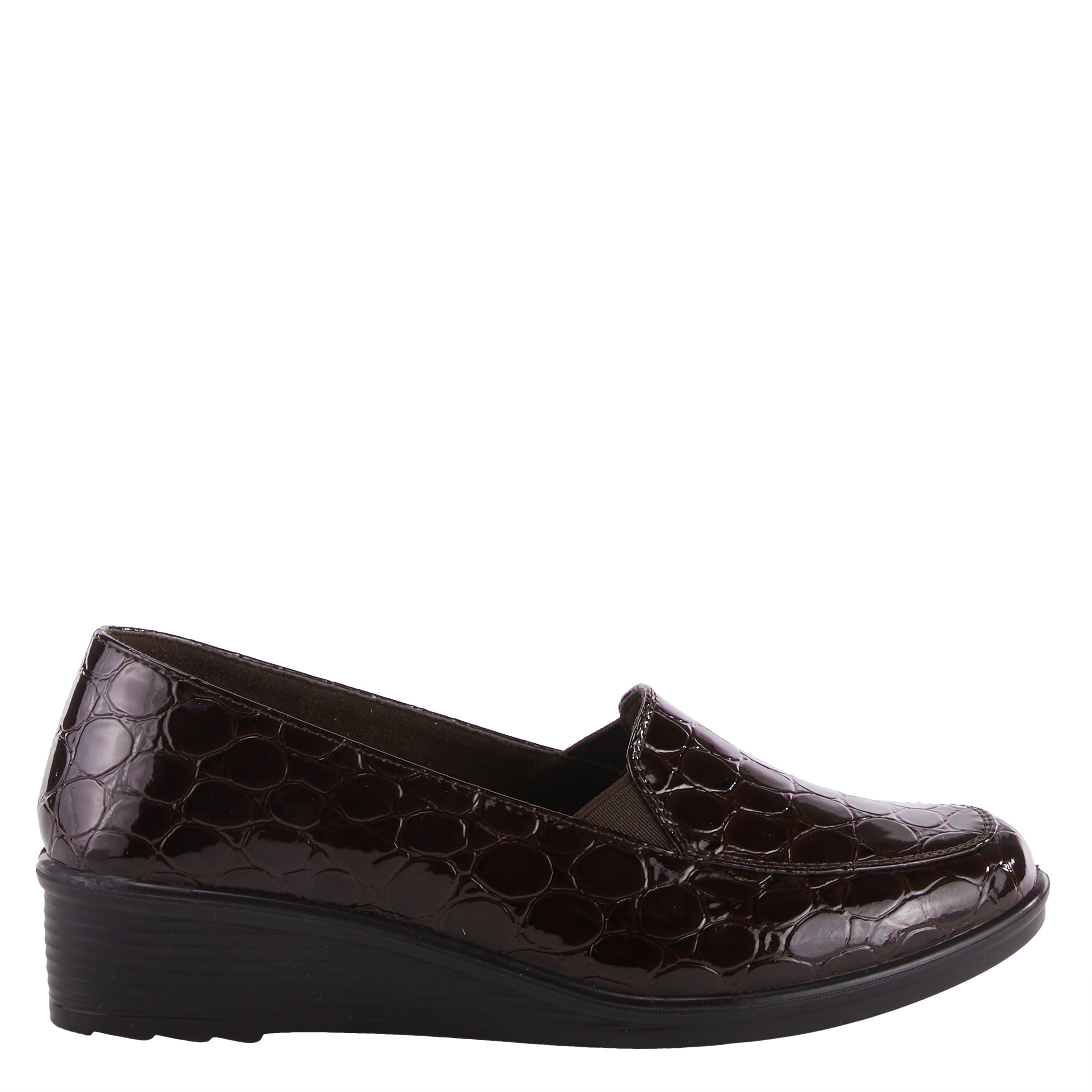 DARK BROWN CROCO