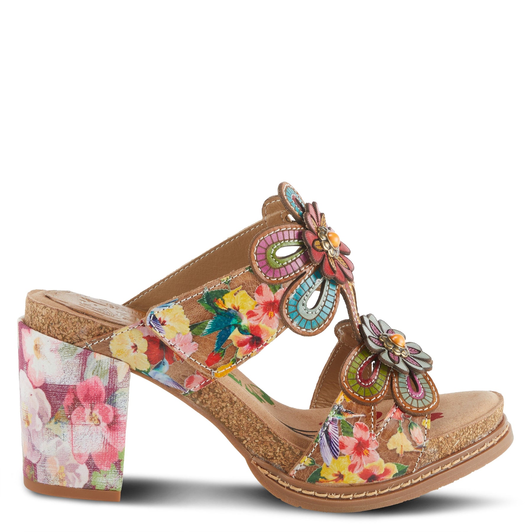 L'artiste Gwena Sandals: Gwena Heel Sandal – Spring Step Shoes
