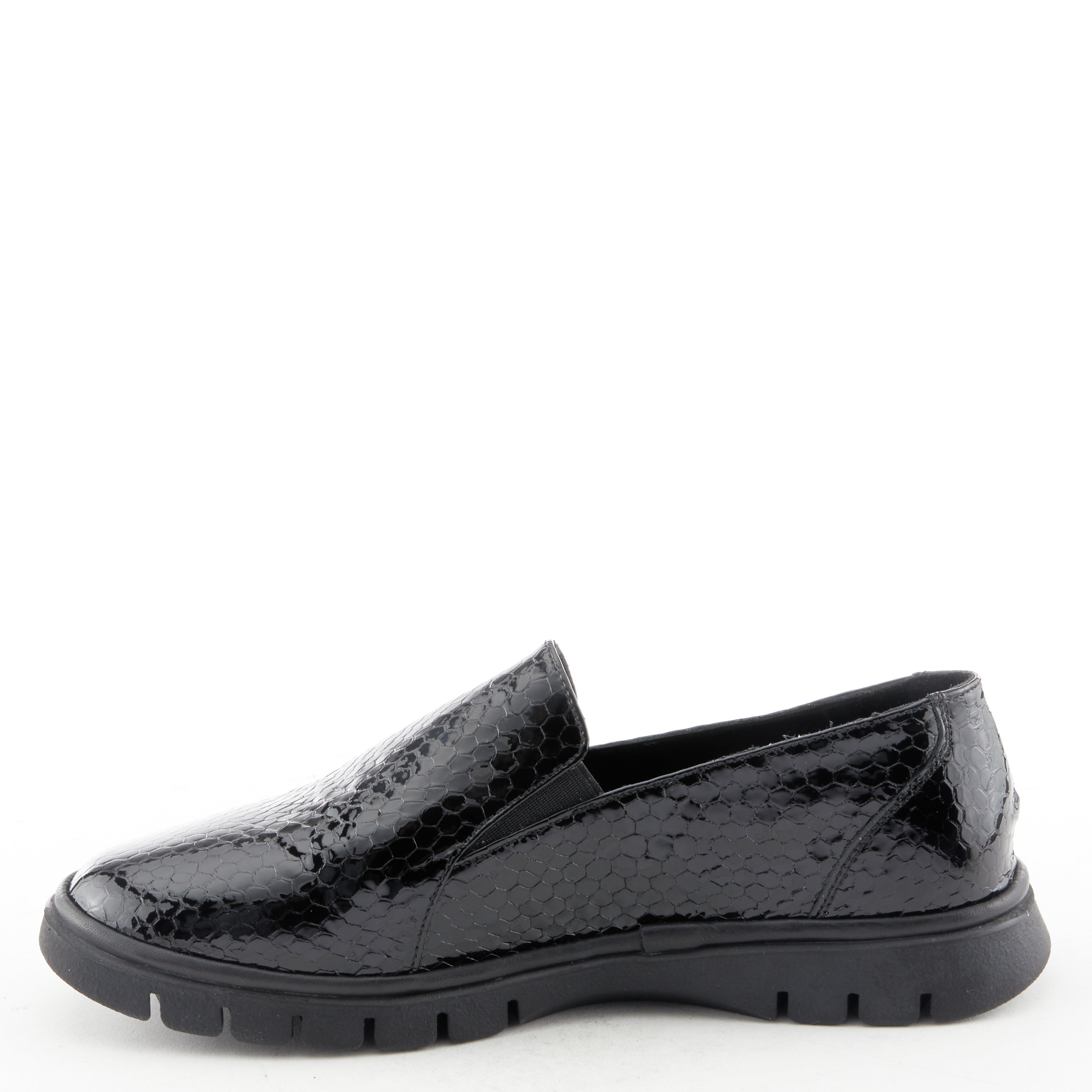 BLACK CROCO PATENT