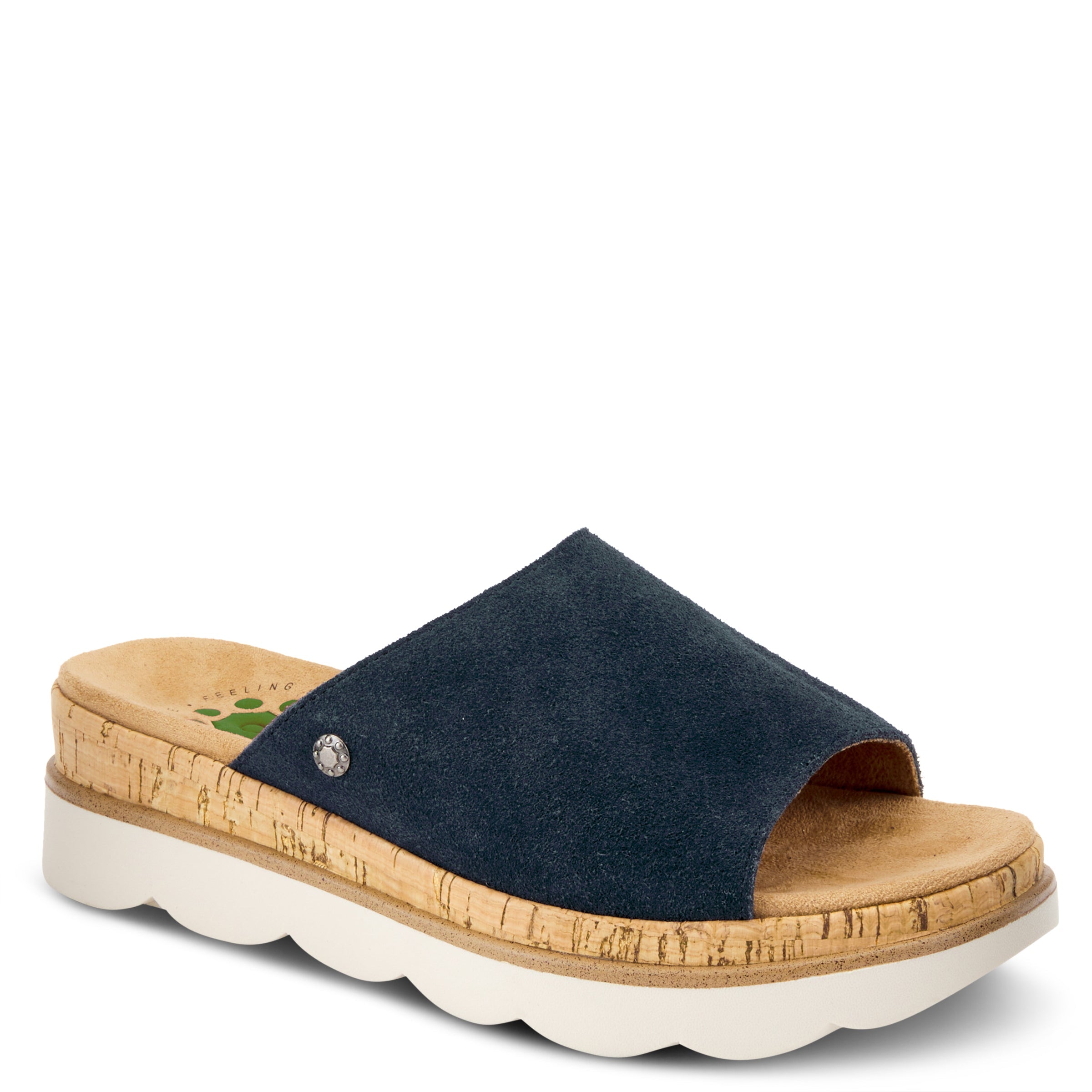 NAVY SUEDE