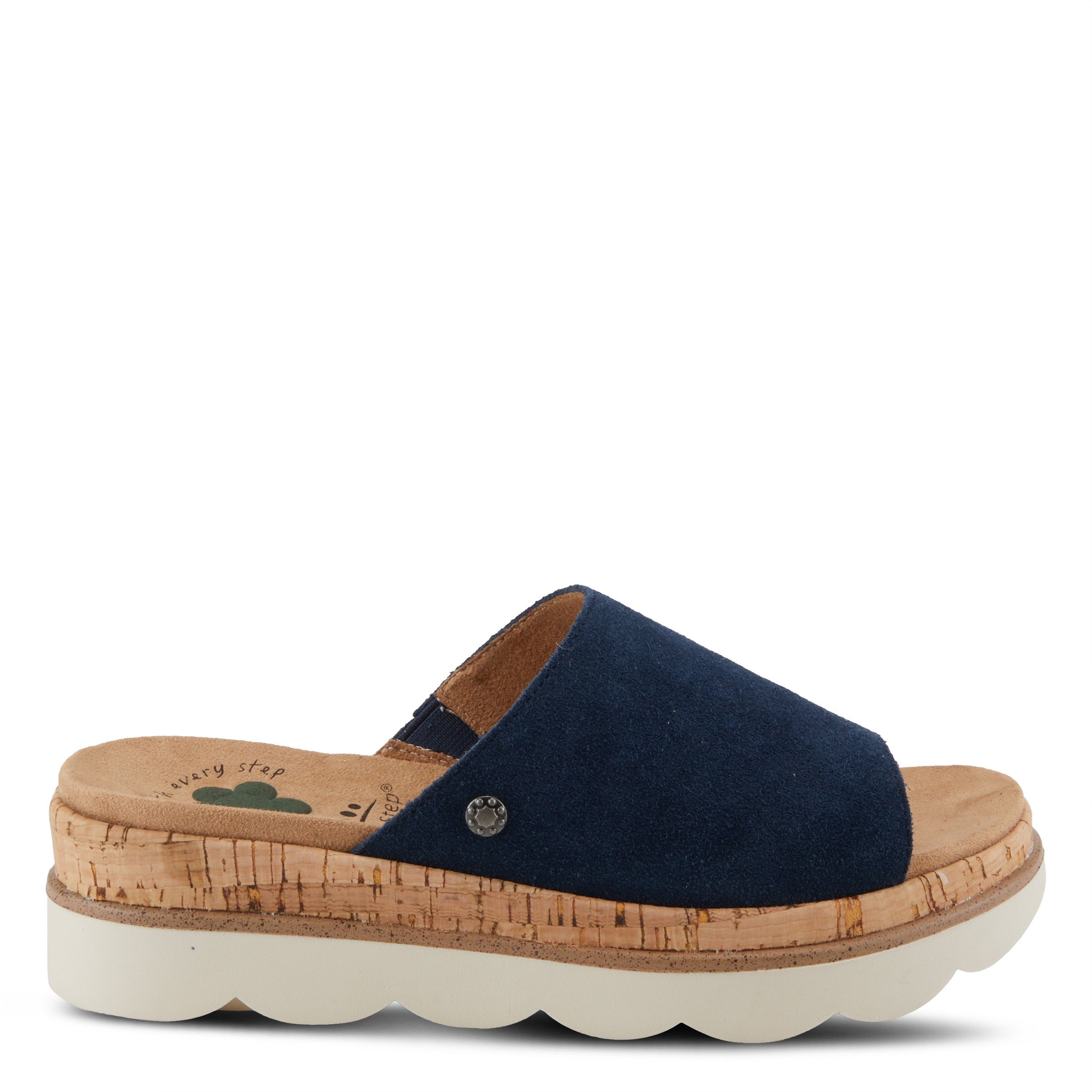 NAVY SUEDE