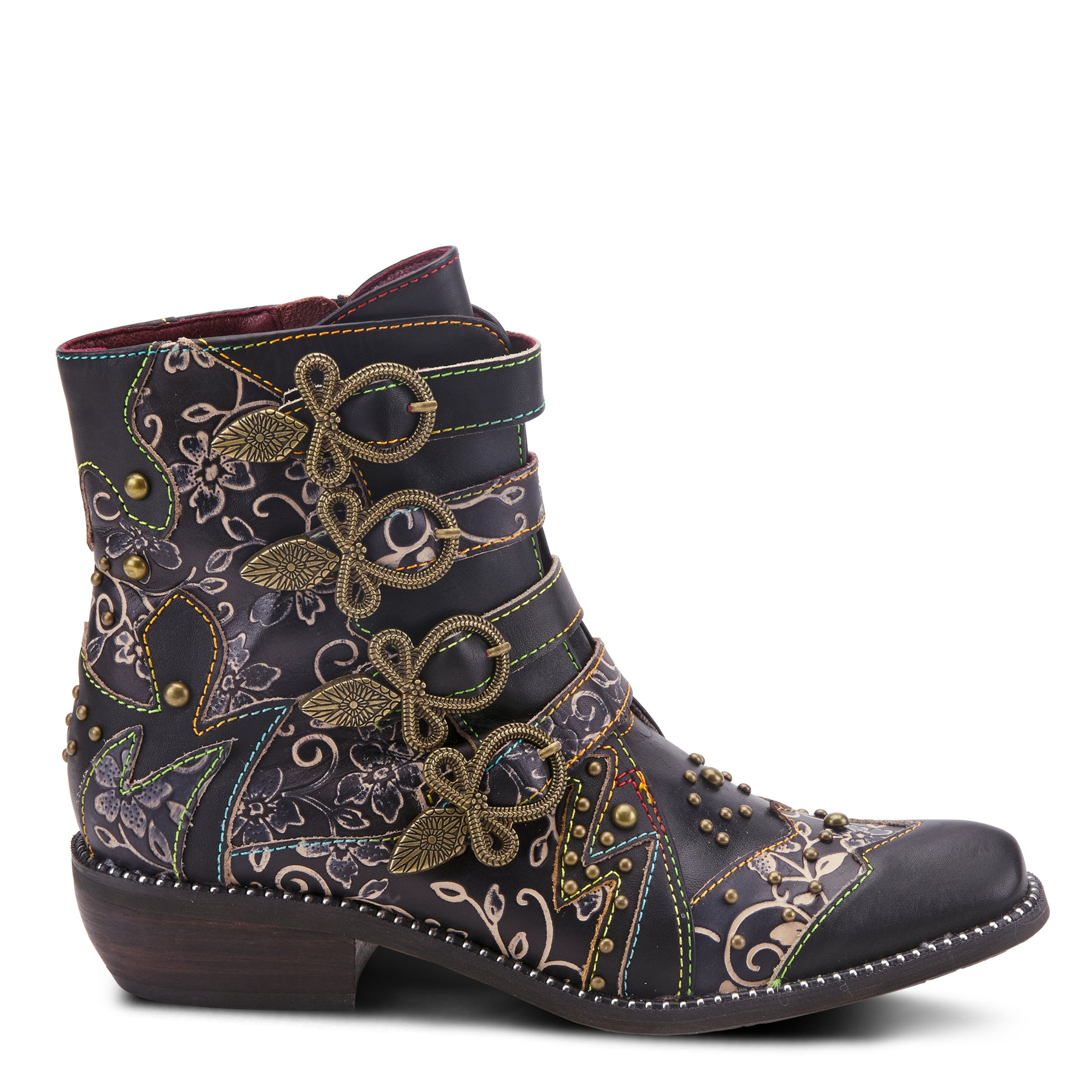 L'artiste Rodeha Buckled Ankle Boots for Women – Spring Step Shoes