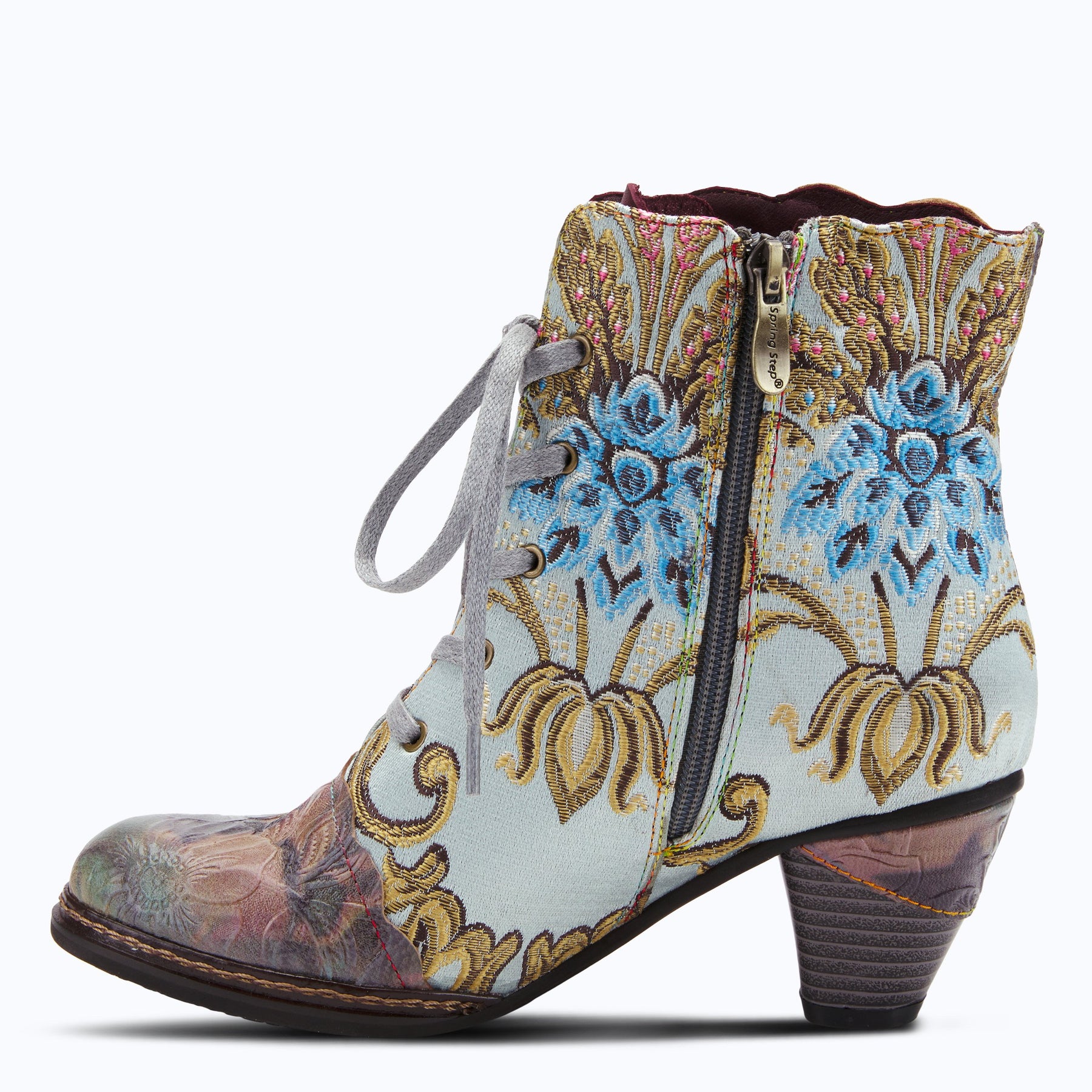 L'artiste Siren Boots - Carved Heel – Spring Step Shoes