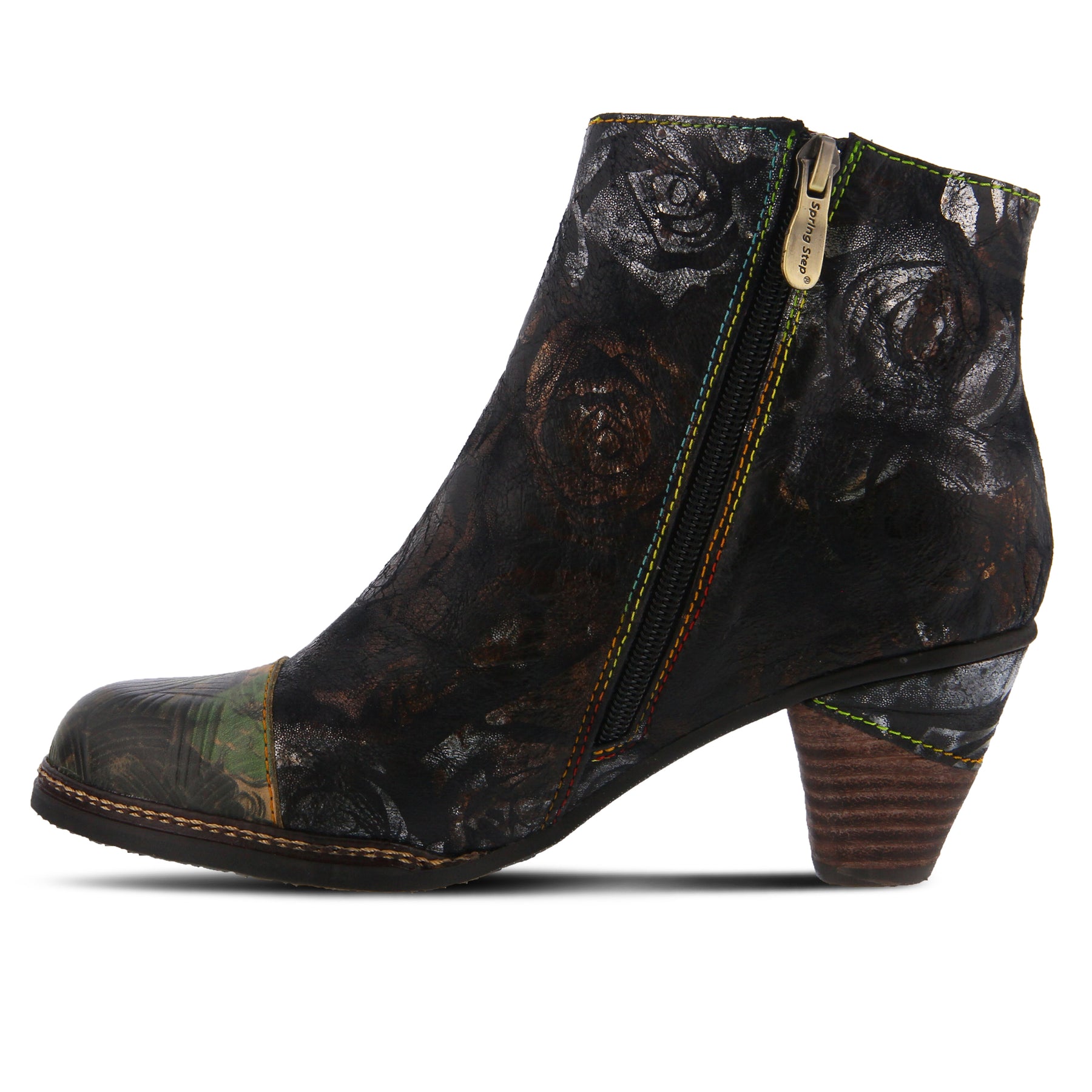 L'artiste Waterlily Boots: Leather Bootie – Spring Step Shoes