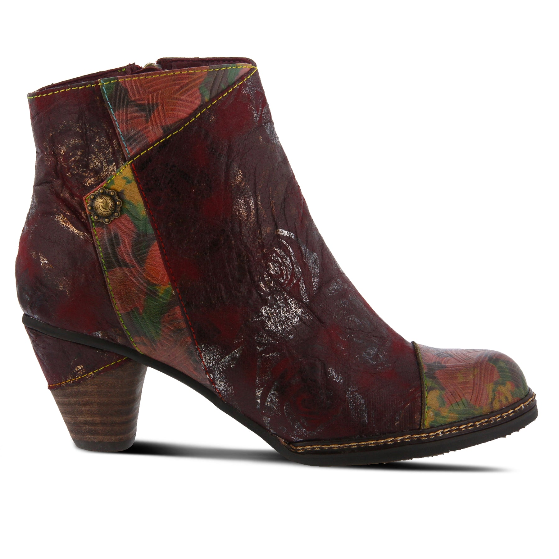 L'artiste Waterlily Boots: Leather Bootie – Spring Step Shoes